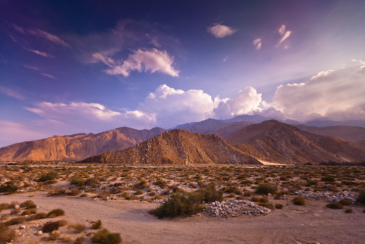 Panoramic Image of Palm Desert, California